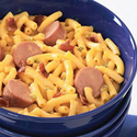 Bacon Dog Mac and Cheese